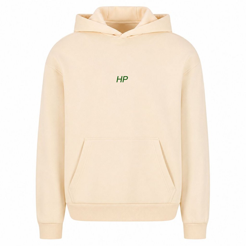 Ride fast stay timeless oversized Hoodie - White Sand