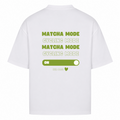 Her Pace cycling & Matcha oversized Shirt - White - Rueckseite