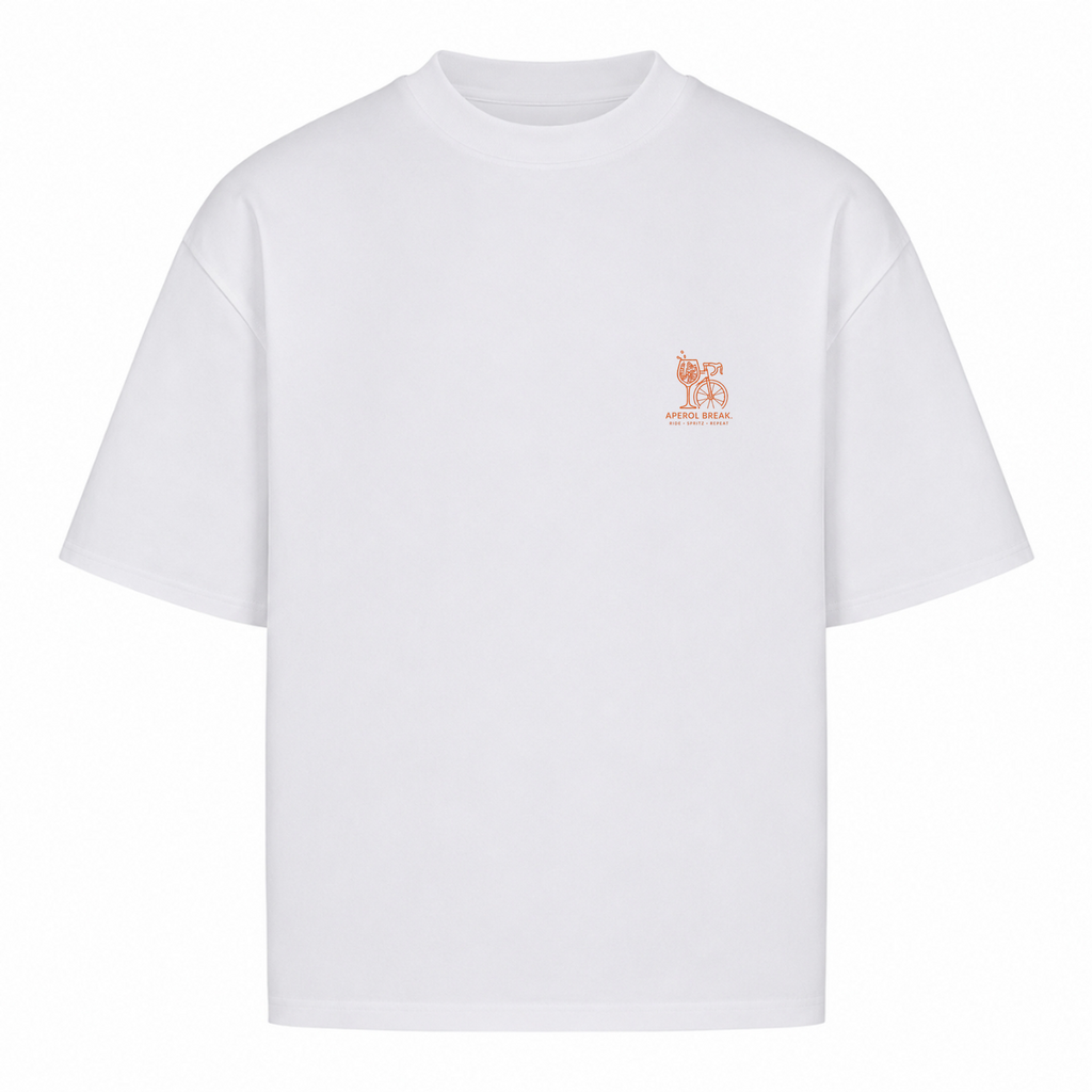 Her Pace Apersol Oversized Shirt - White