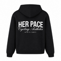 Cycling Aesthetics oversized Hoodie - Schwarz - Rueckseite