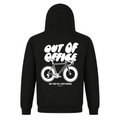 Her Pace out of Office Hoodie - Black - Rueckseite