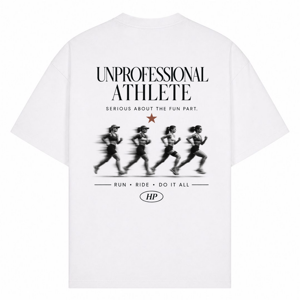 Unproffessional Athlete  - Weiß - Rueckseite