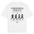 Unproffessional Athlete  - Weiß - Rueckseite