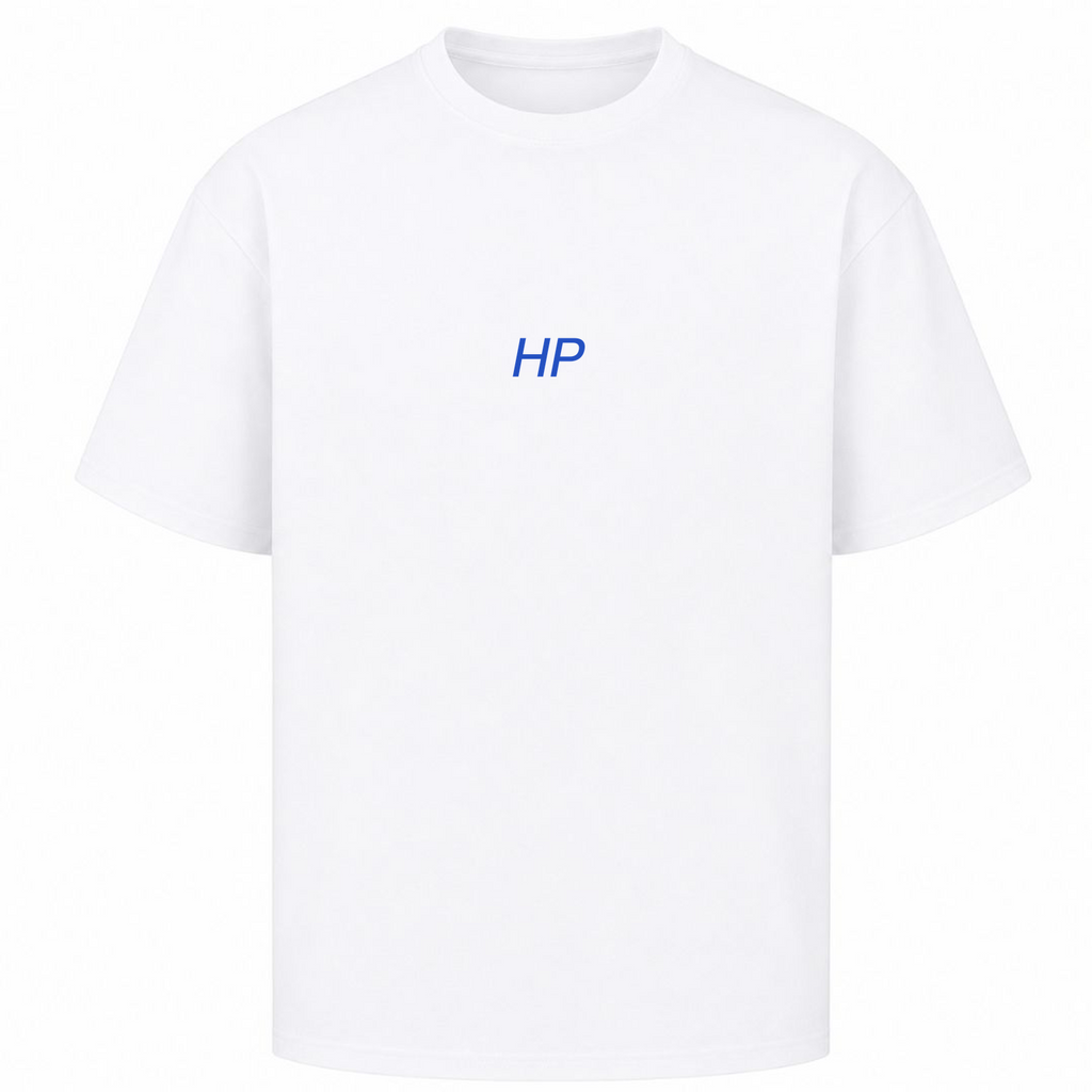 The daily grind oversized Shirt  - Weiß