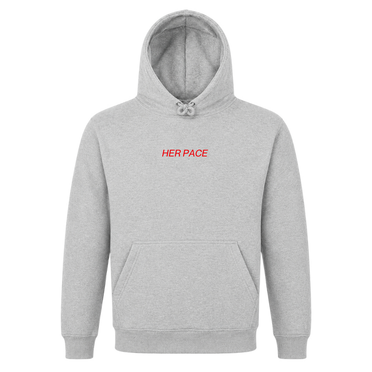 Her Pace Pardon mon Francais Hoodie - Grey Melange