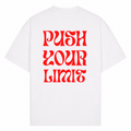 Push your Limit  - Weiß - Rueckseite