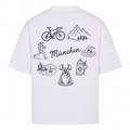 Her Pace Munich Edition oversized Shirt - White - Rueckseite