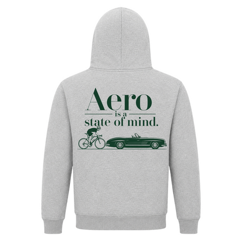 Aero is a State of Mind Hoodie - Grey Melange - Rueckseite