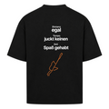 My Own Pace oversized Shirt - Black - Rueckseite