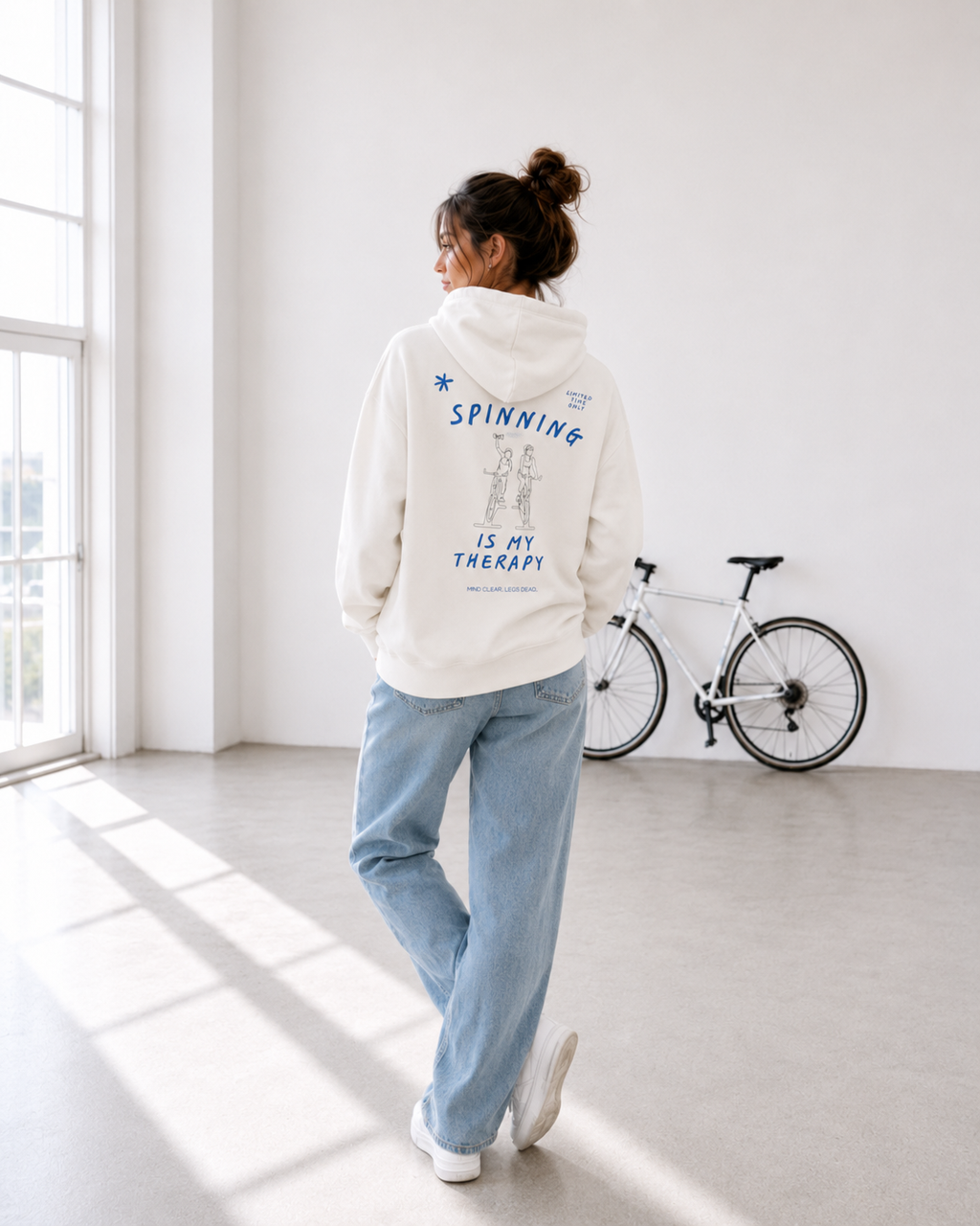 Spinning is my Therapy hoodie