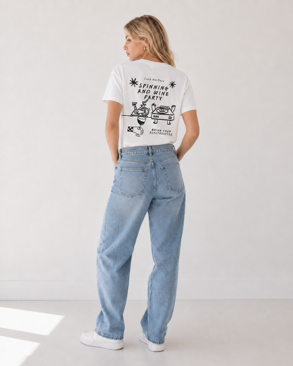 Spinning and Wine Party Shirt
