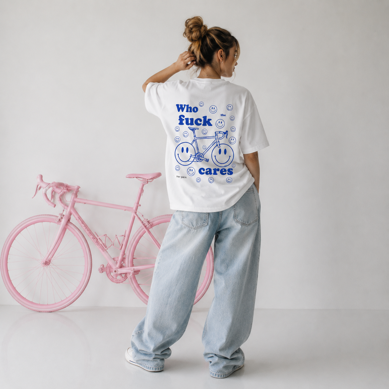 Her Pace Who the Fuck Cares Shirt