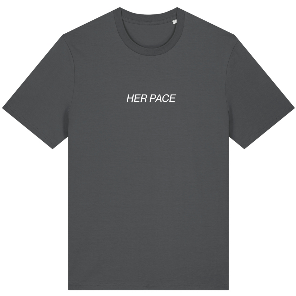 Her Pace what are you gonna do about it Shirt - Anthracite
