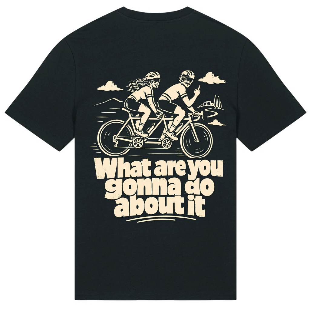 Her Pace what are you gonna do about it Shirt - Black - Rueckseite