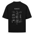 Her Pace Thats what I Do oversized Shirt - Black - Rueckseite