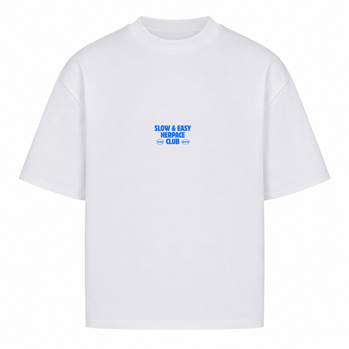 Slow & Easy oversized Shirt Ladies Oversized Tee - White
