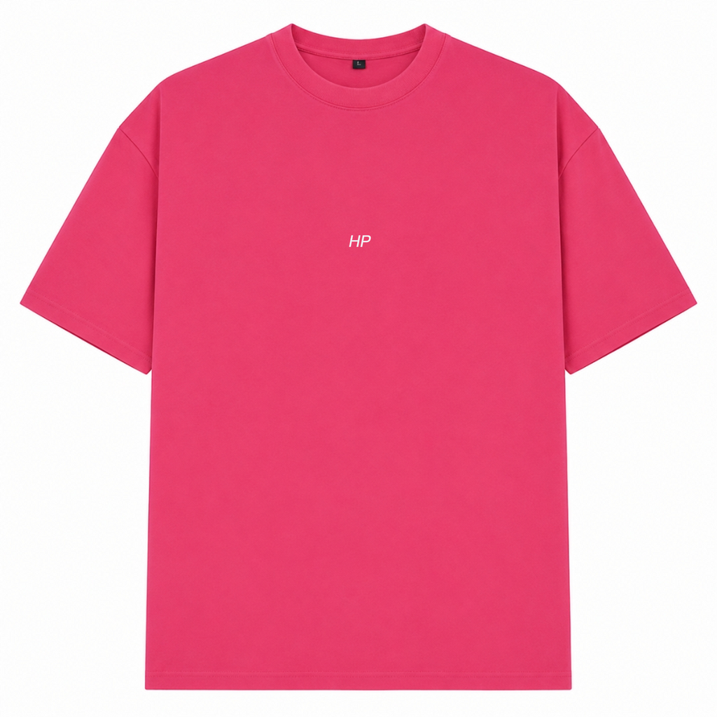 Out of Office Oversized Shirt - Hibiskus Pink