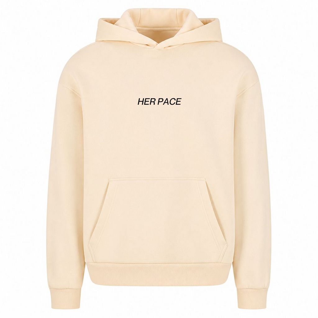 All I Need oversized Hoodie - White Sand