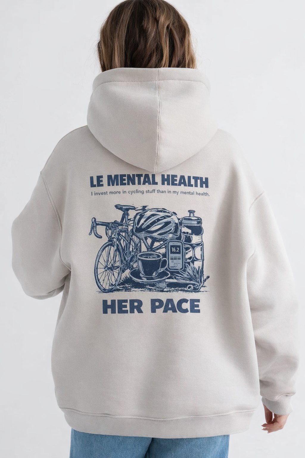 HER PACE LE MENTAL HEALTH Hoodie